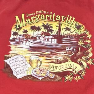 Jimmy Buffet Margaritaville T-Shirt New Orleans Graphic Short Sleeve Men’s 3XL